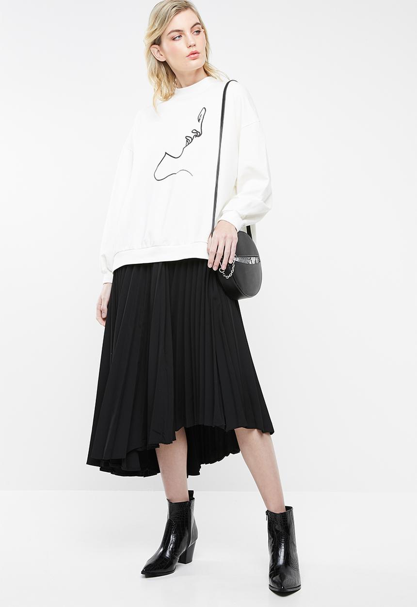 Superbalist - Oversized sweat - white