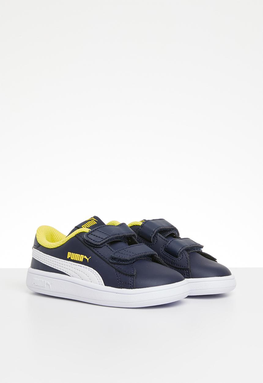 PUMA - Puma smash v2 L v inf - peacoat & puma white 