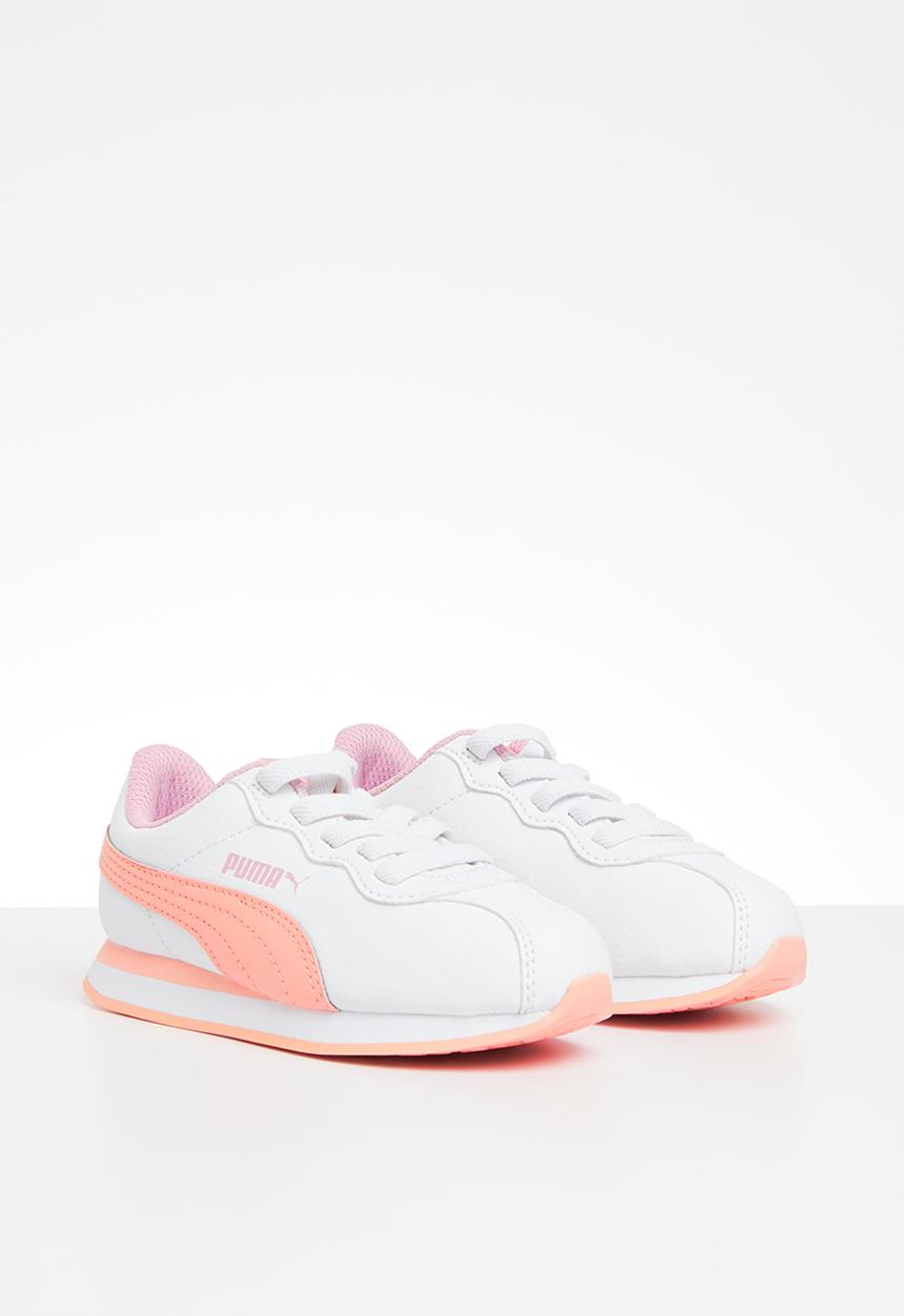 PUMA - Puma turin II ac ps - puma white/peach bud & pale pink 
