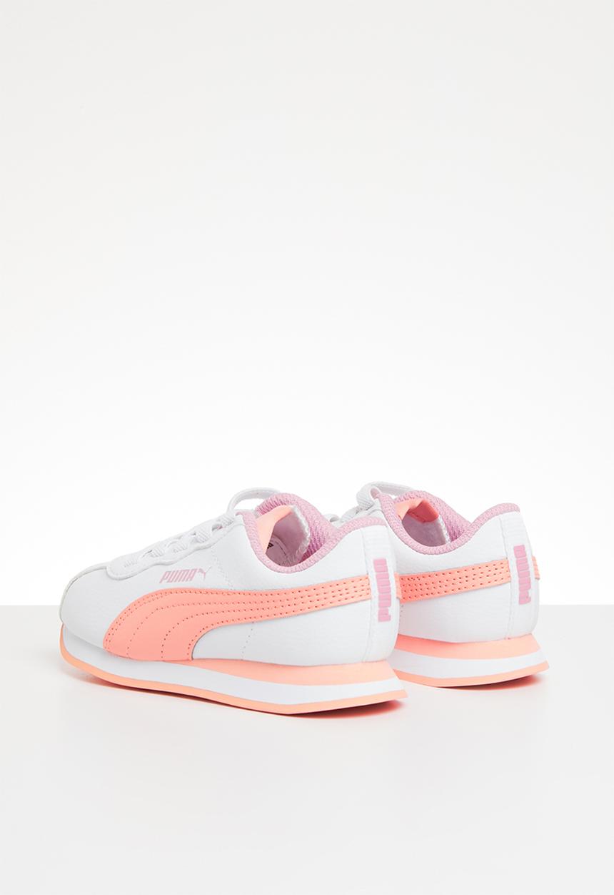 PUMA - Puma turin II ac ps - puma white/peach bud & pale pink 
