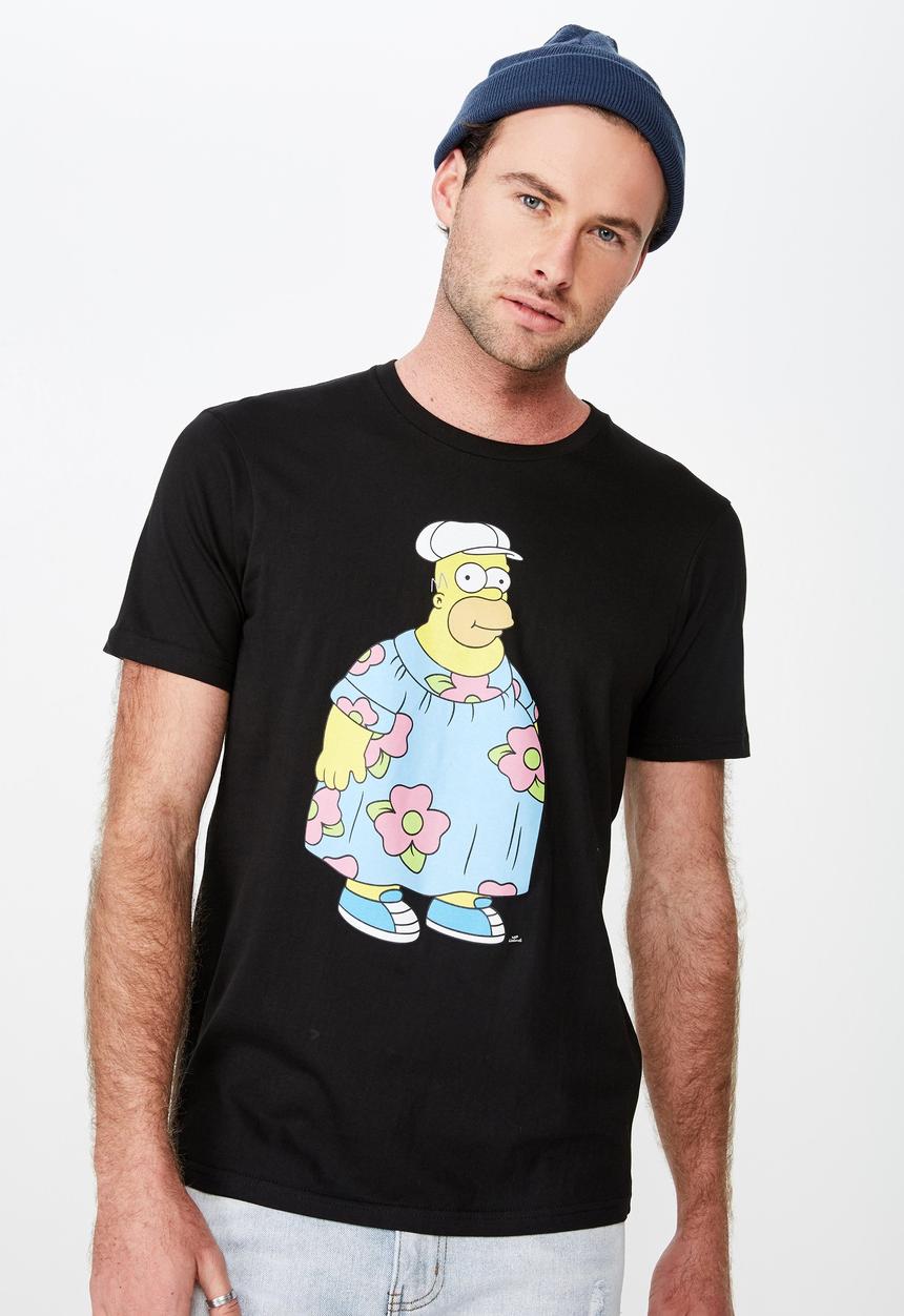 Cotton On - Tbar collab tee - black