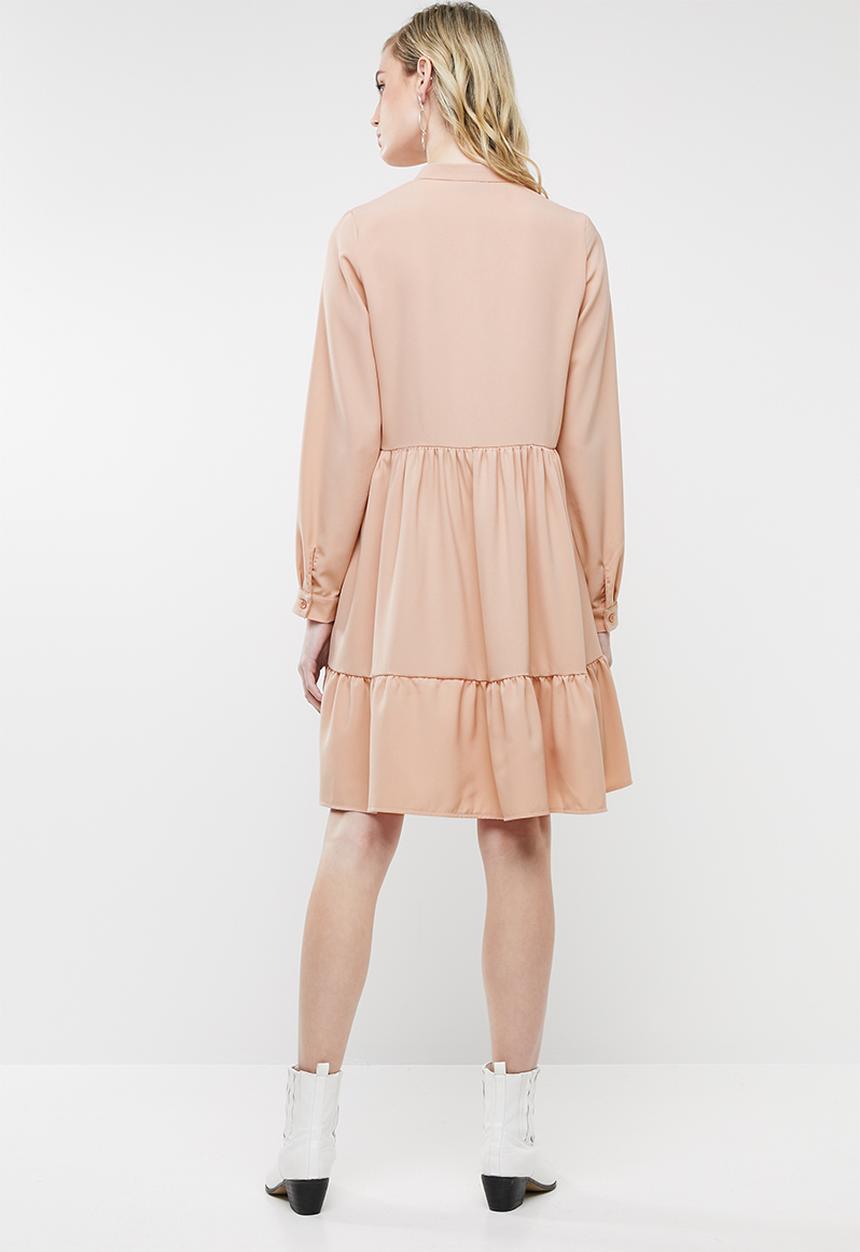 Superbalist - Mini flared dress - pink