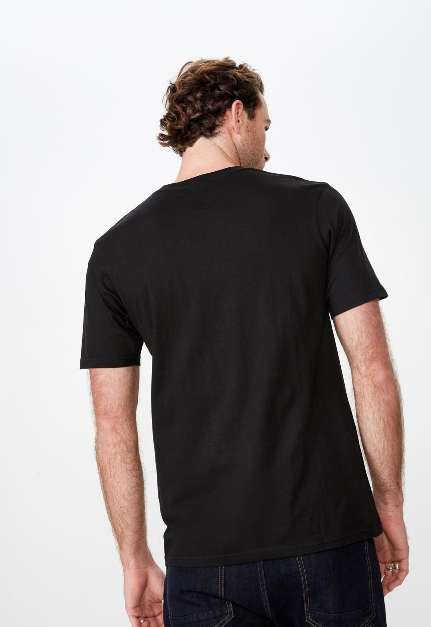 Cotton On - Tbar collab tee - black 