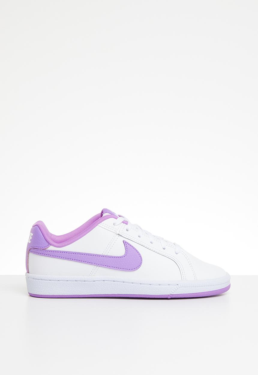 Nike - Nike court royale (gs) - purple & white