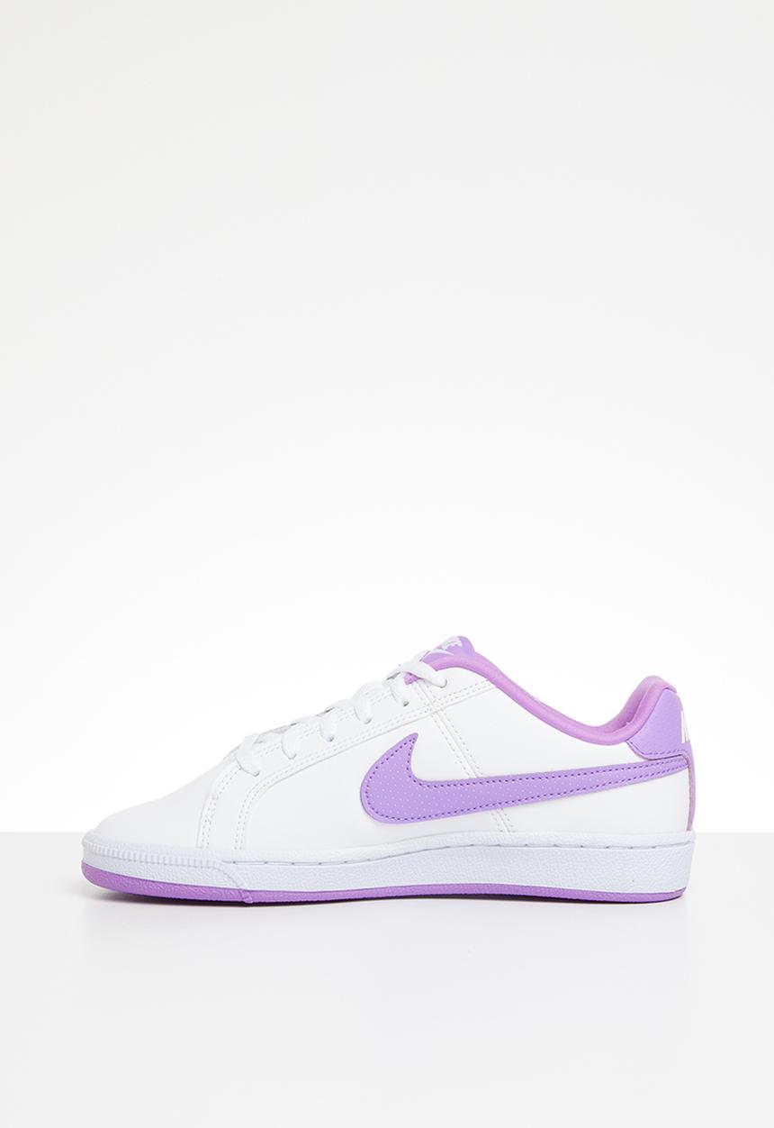 Nike - Nike court royale (gs) - purple & white