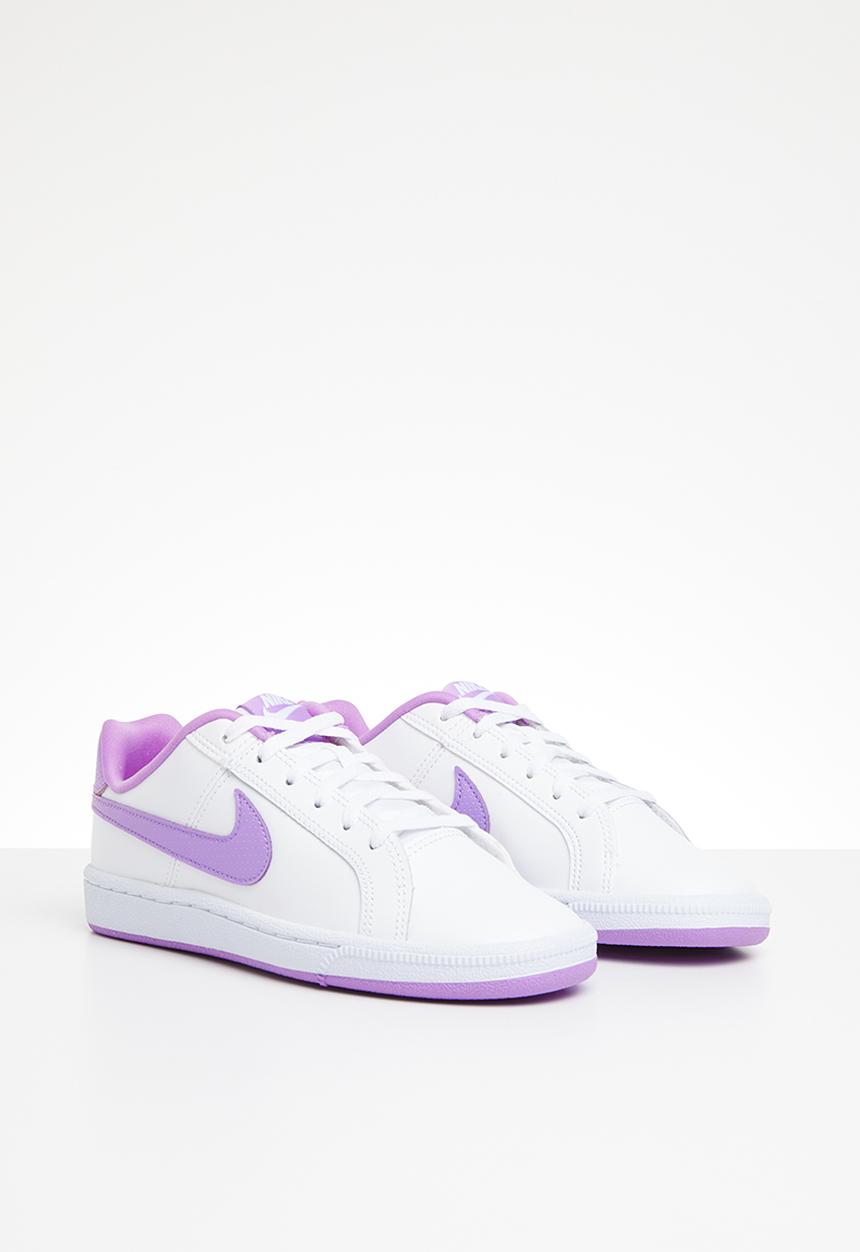 Nike - Nike court royale (gs) - purple & white