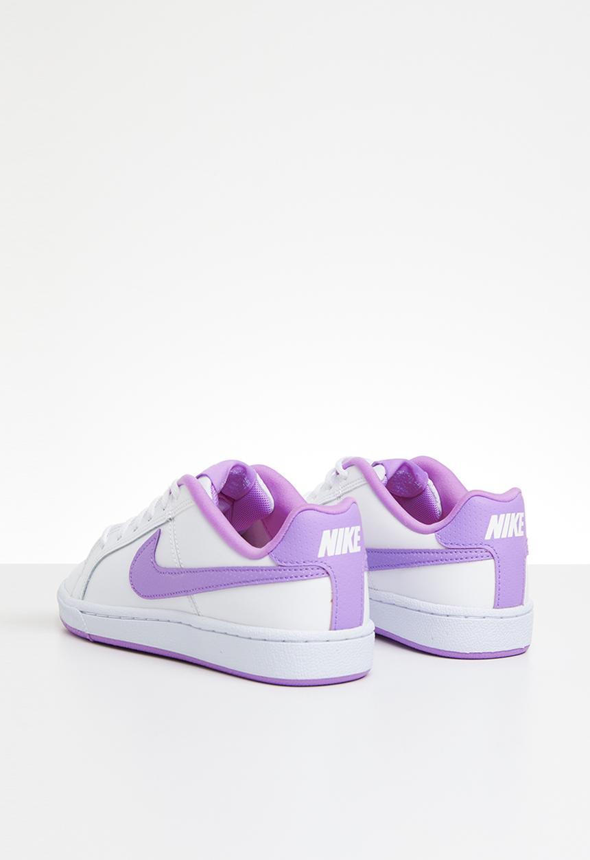 Nike - Nike court royale (gs) - purple & white