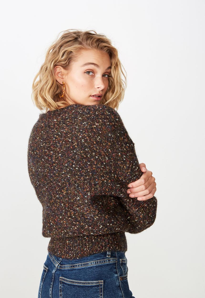 Cotton On - Teri button through cardi - multi