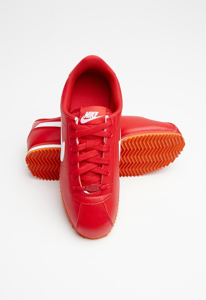 Nike - Cortez basic sl (gs) - red & white
