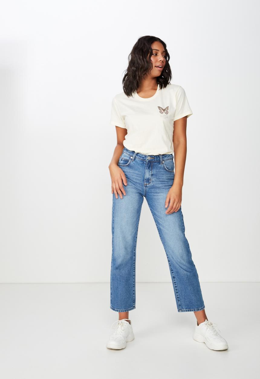 Cotton On - Classic art tee - white