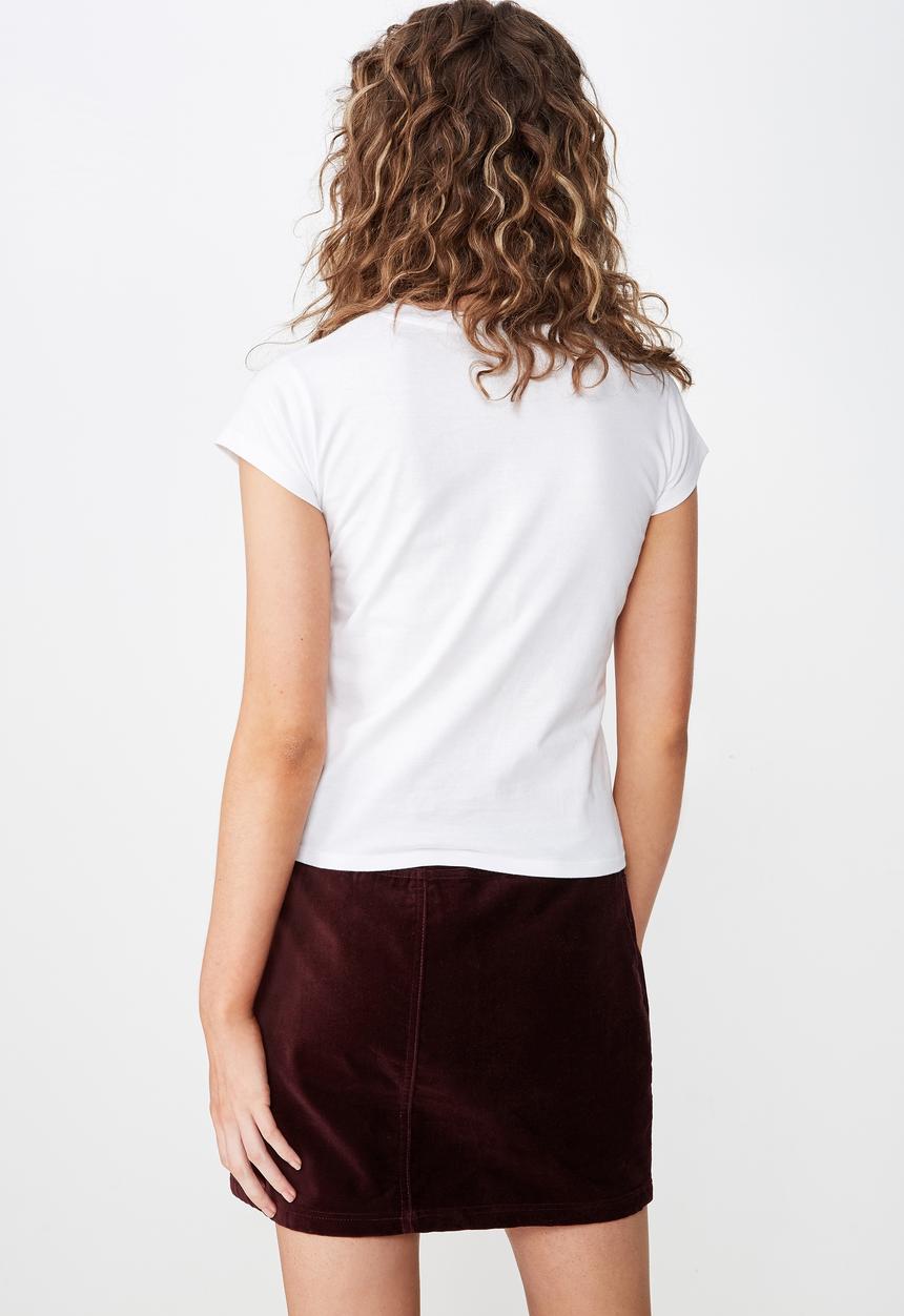 Cotton On - Essential friends hug photo tee - white