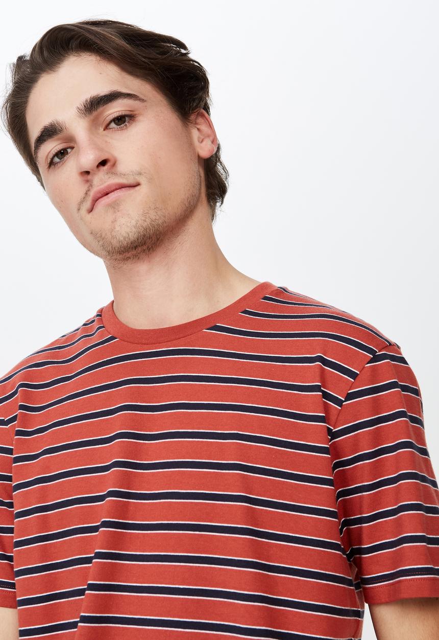 Cotton On - Tbar premium short sleeve tee - orange 