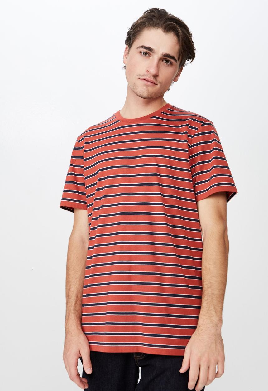 Cotton On - Tbar premium short sleeve tee - orange 