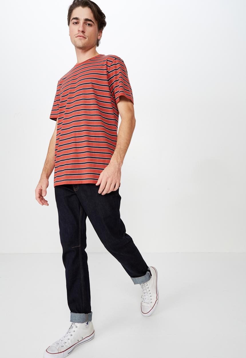 Cotton On - Tbar premium short sleeve tee - orange 