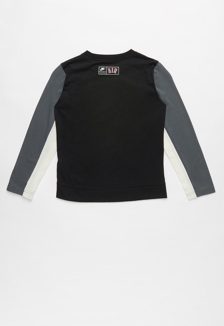 Nike - Nkb nike air lifestyle ls top - black
