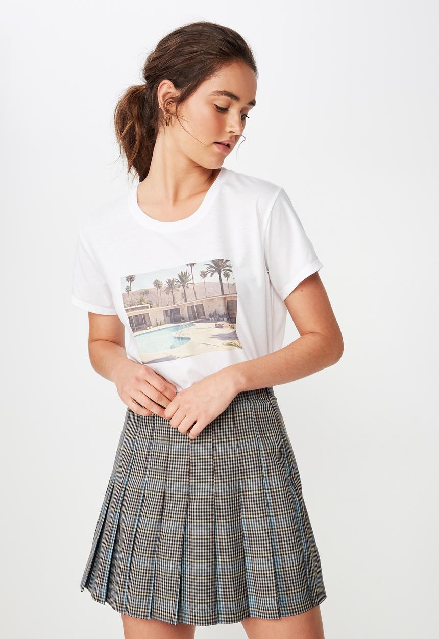 Cotton On - Classic photo tee - white