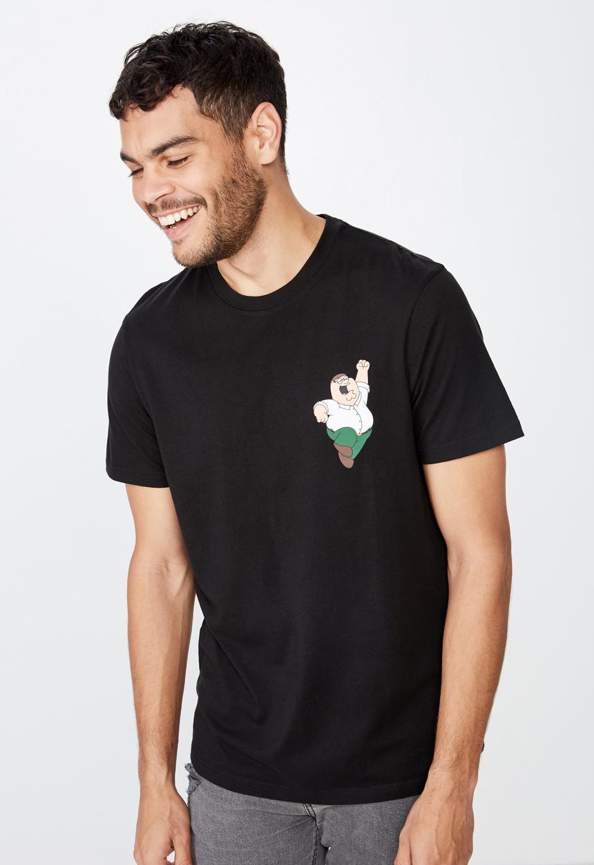Cotton On - Tbar collab tee - black