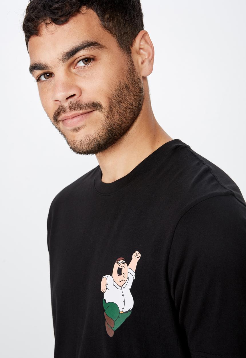 Cotton On - Tbar collab tee - black