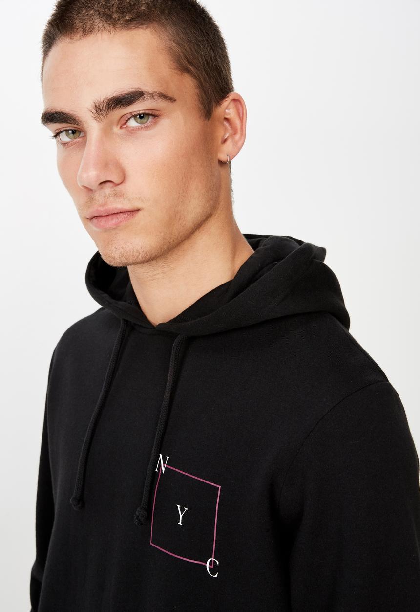 Cotton On - Fleece pullover - black