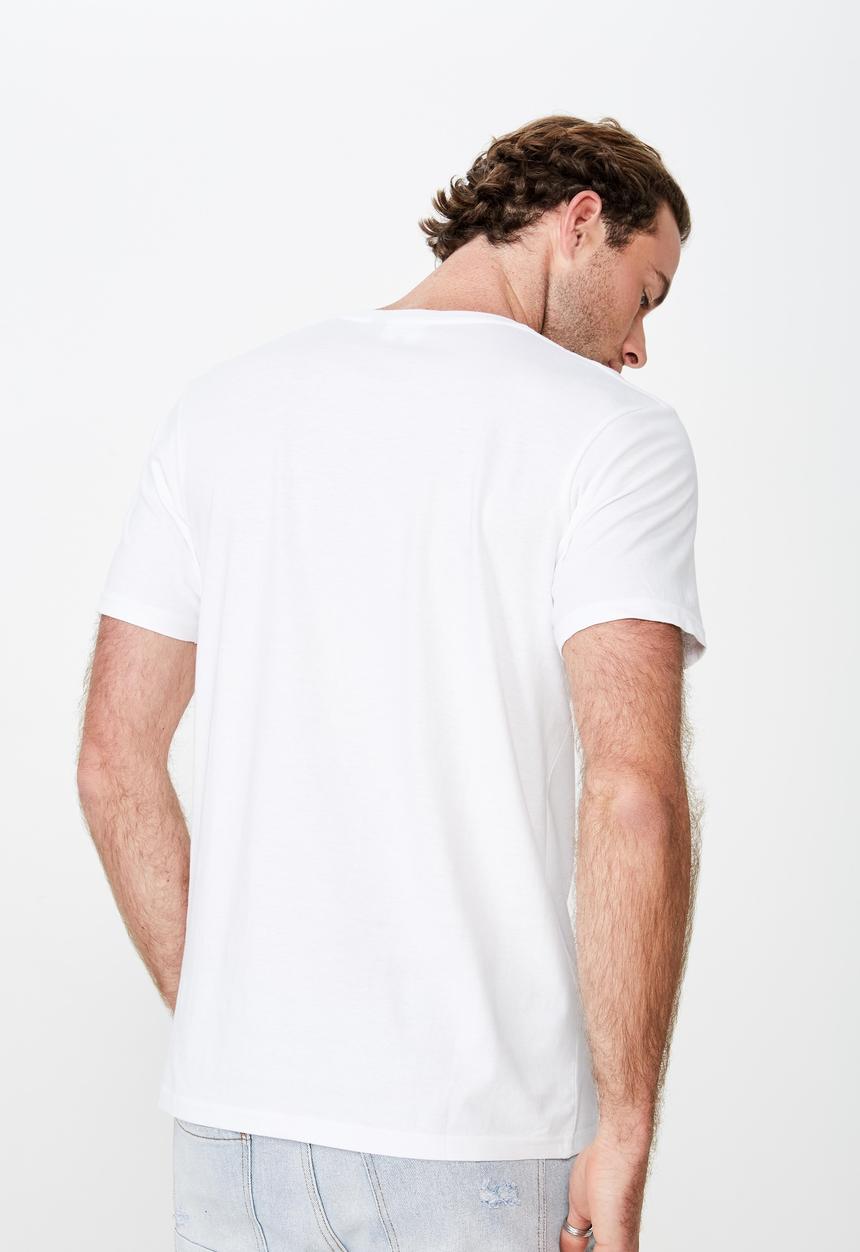 Cotton On - Tbar collab tee - white