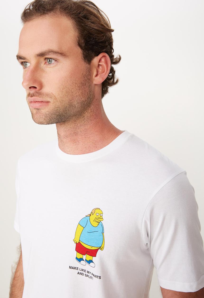 Cotton On - Tbar collab tee - white