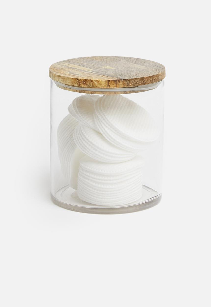Sixth Floor - Wooden top storage canister
