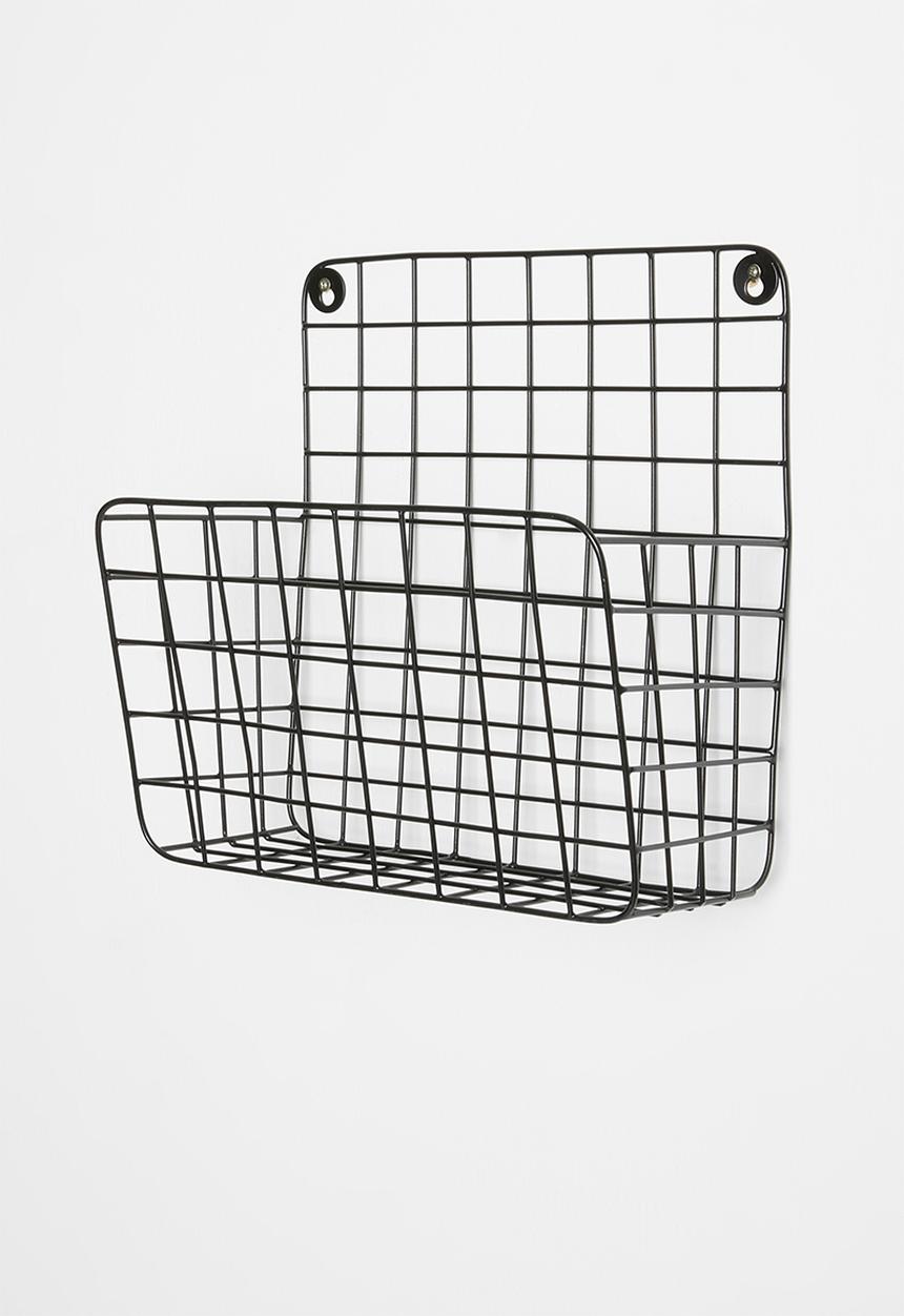 Sixth Floor - Aster wall magazine holder