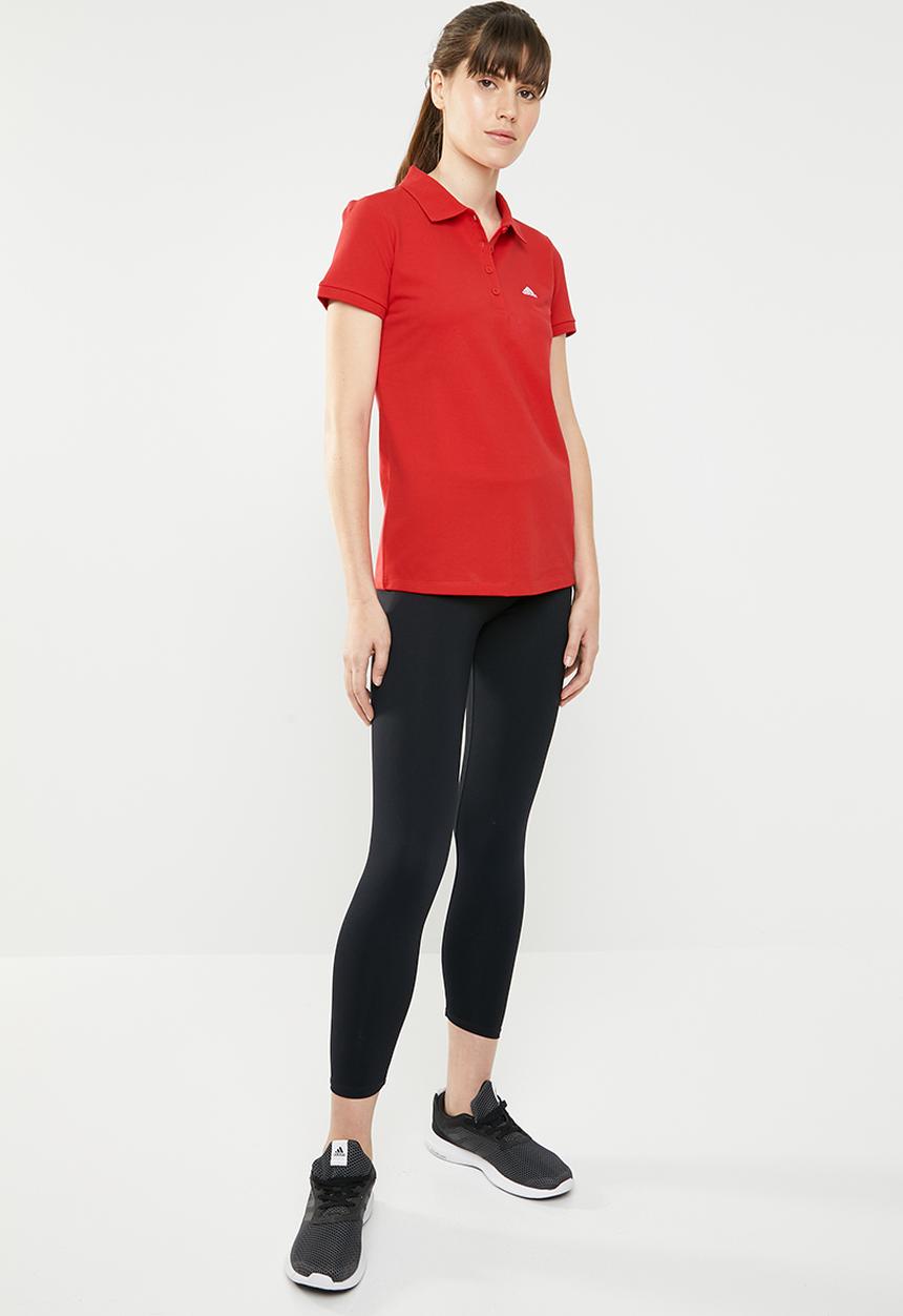 adidas Performance - Polo tee - scarlet - red