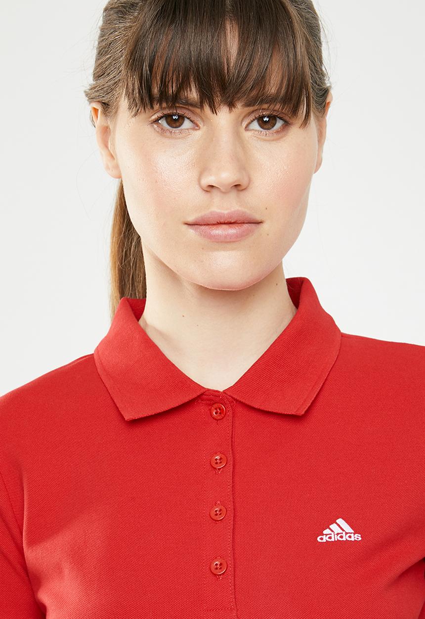 adidas Performance - Polo tee - scarlet - red
