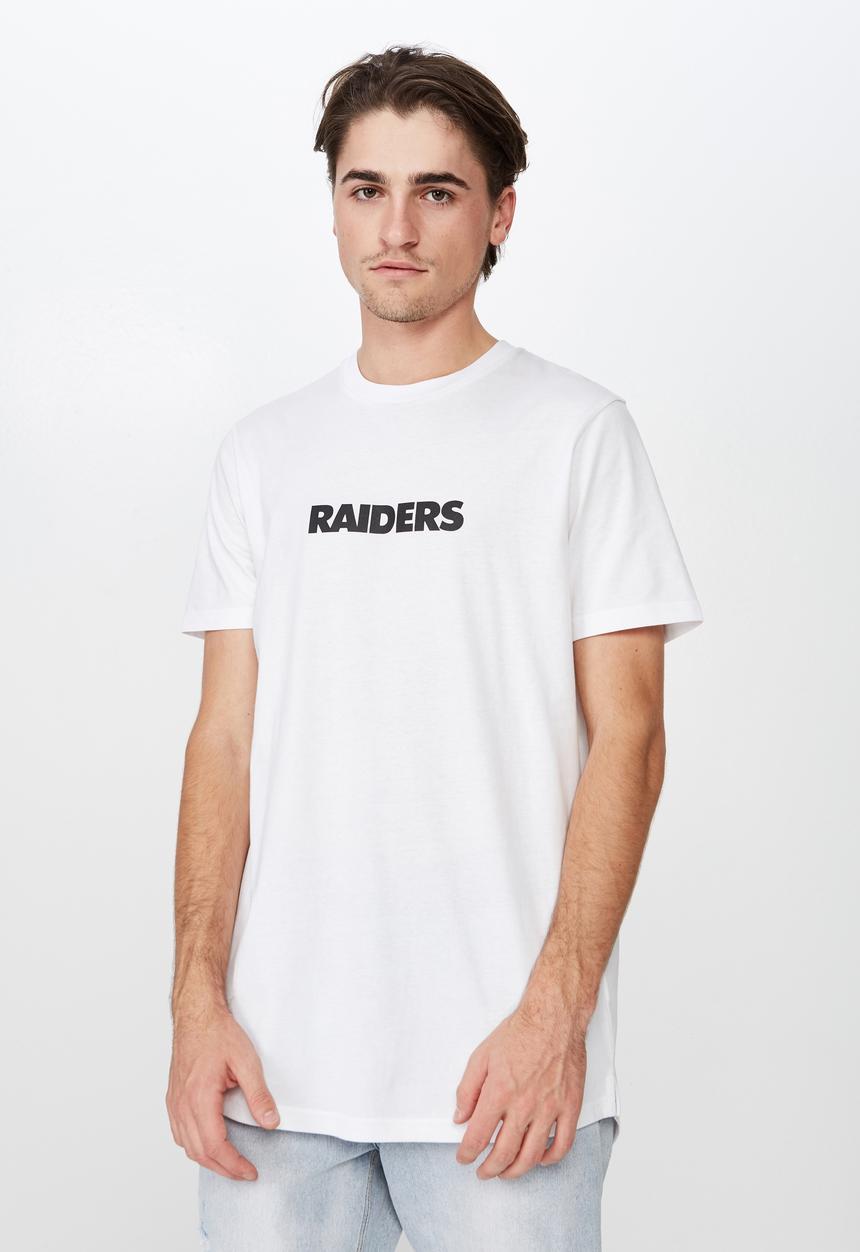 Cotton On - Longline scooped hem tee - white