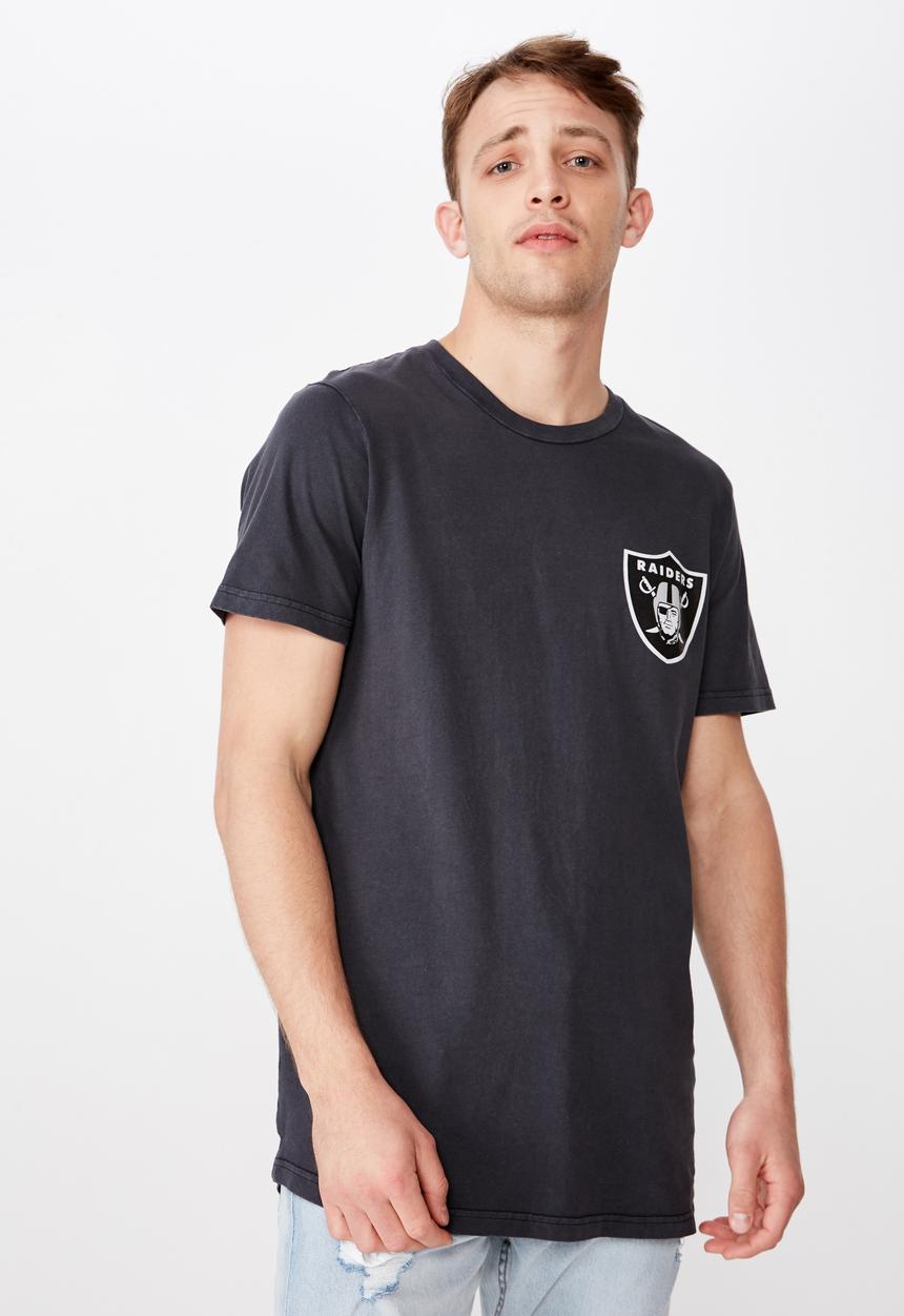 Cotton On - Longline tee - black