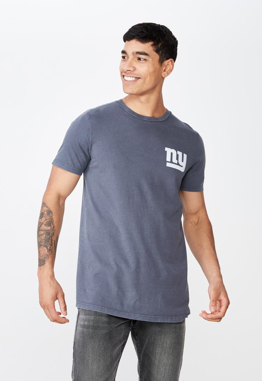 Cotton On - Nfl longline tee - blue