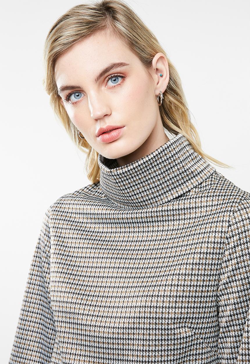 Superbalist - High neck shift dress - multi