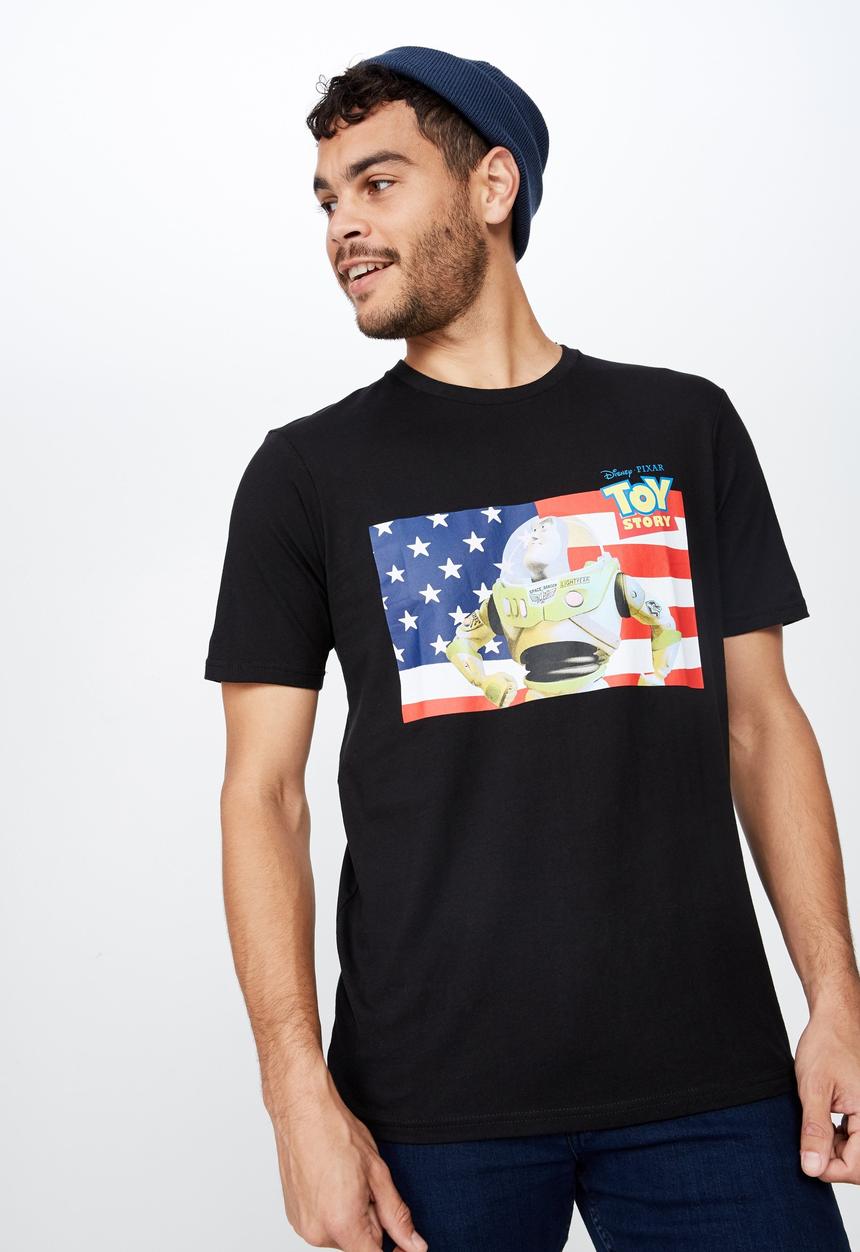 Cotton On - Tbar collab tee - black