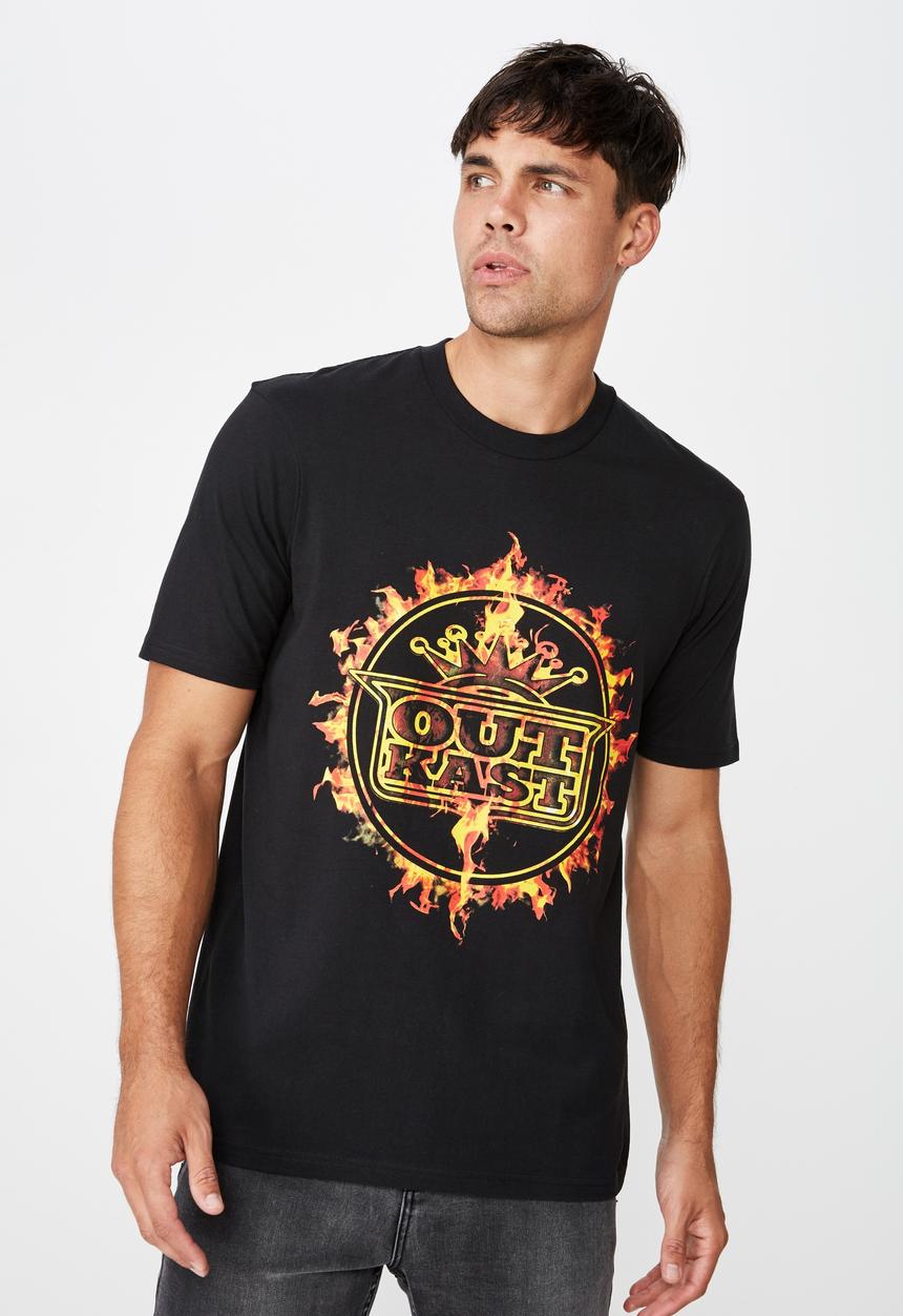 Cotton On - Tbar collab tee - black 