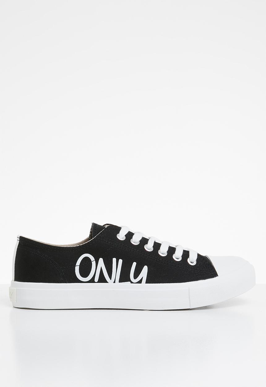 ONLY - Suri canvas sneaker - black