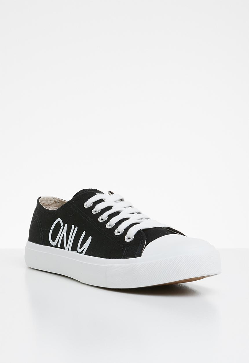 ONLY - Suri canvas sneaker - black