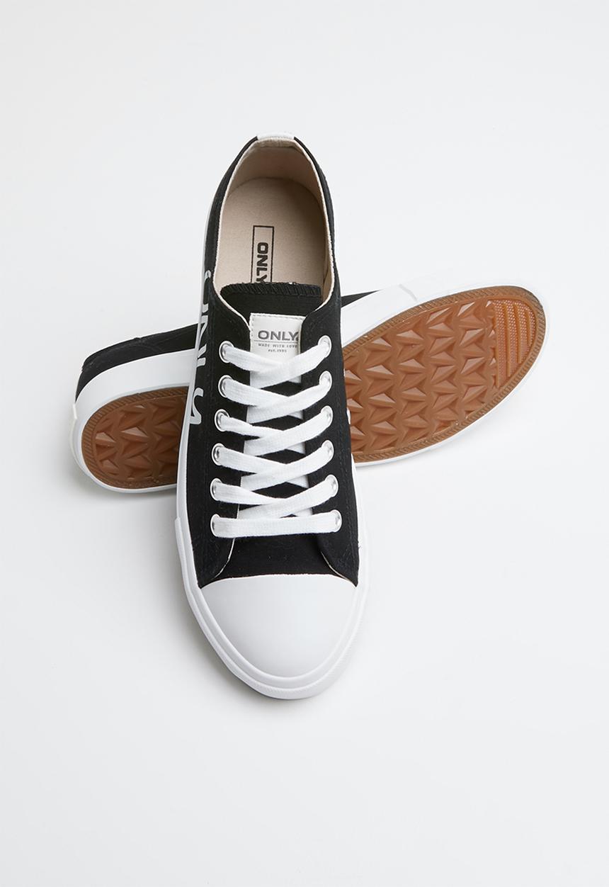 ONLY - Suri canvas sneaker - black