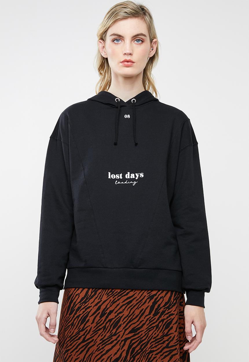 Superbalist - Longline hood - black