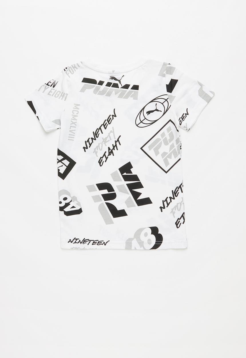 PUMA - Kids alpha graphic tee - multi 