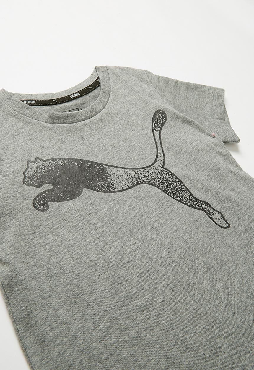 PUMA - Kids KA tee - grey 