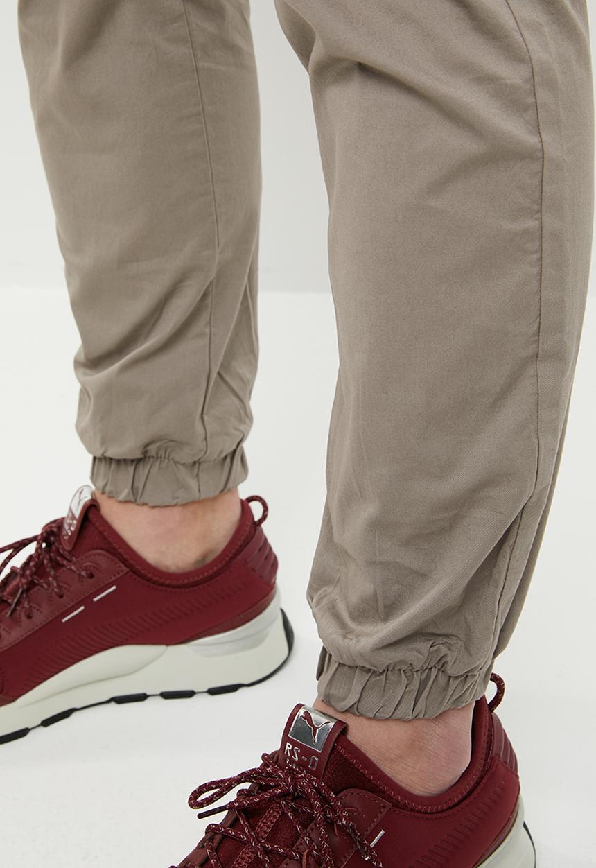 STYLE REPUBLIC - Kroos cuffed chino - brown
