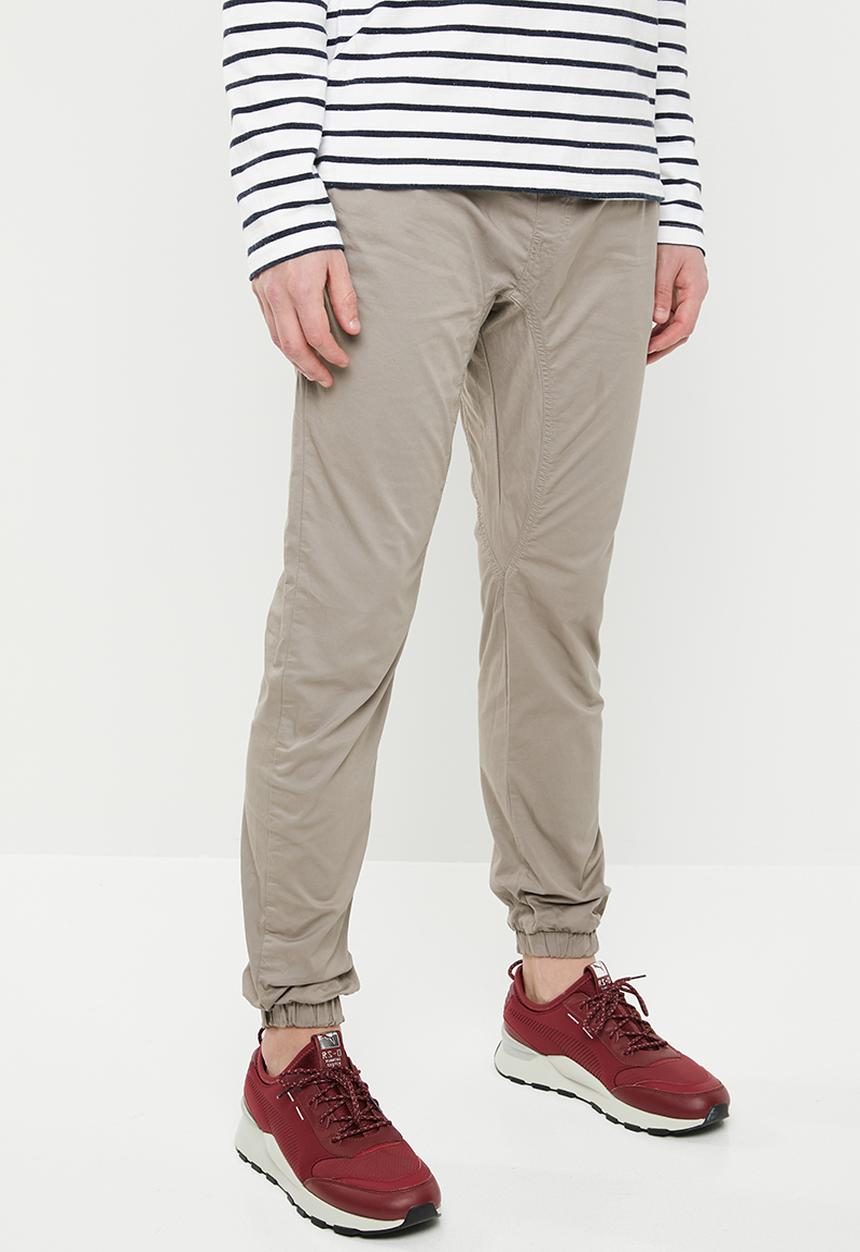 STYLE REPUBLIC - Kroos cuffed chino - brown
