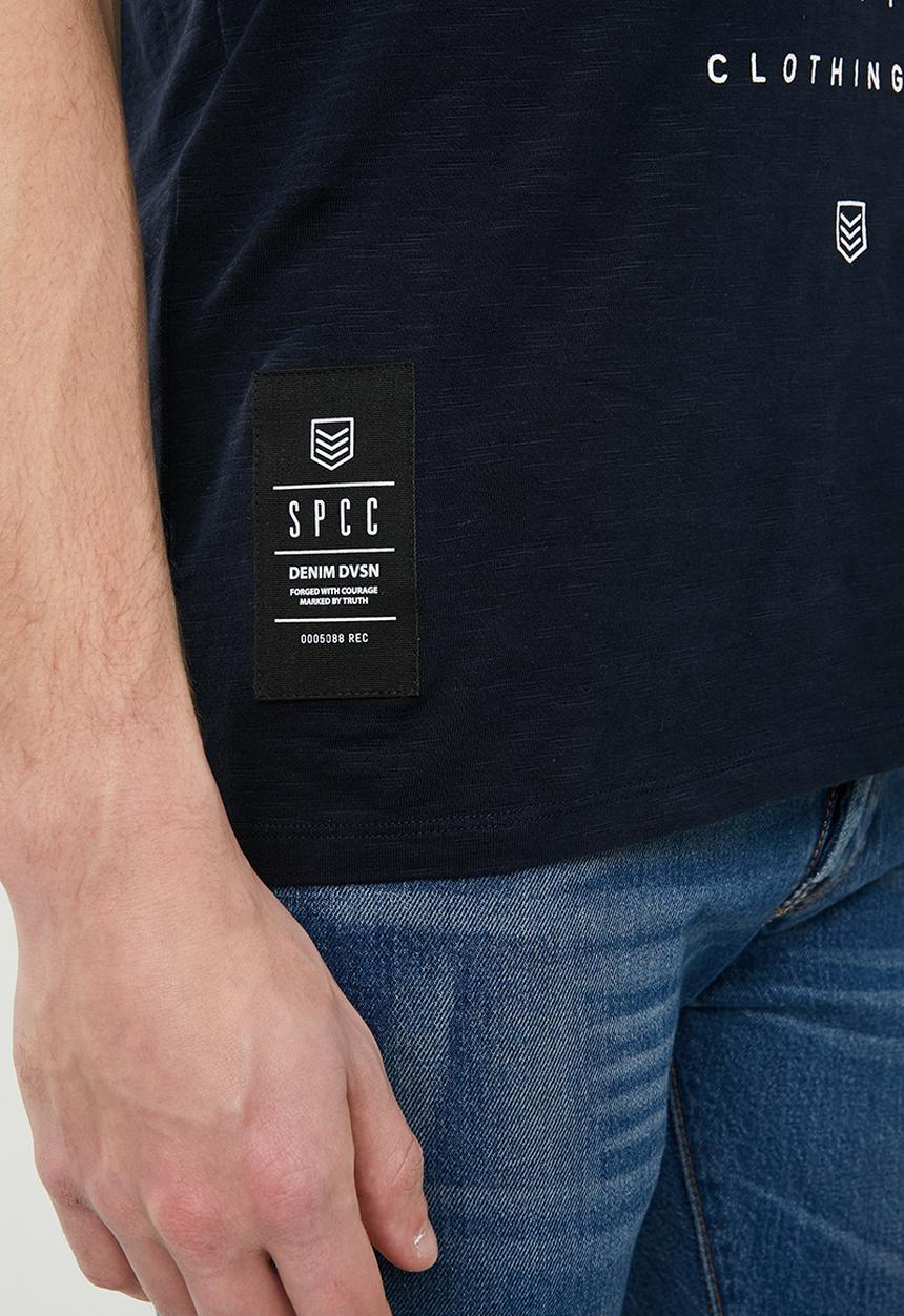 S.P.C.C - Loop T-shirt - navy
