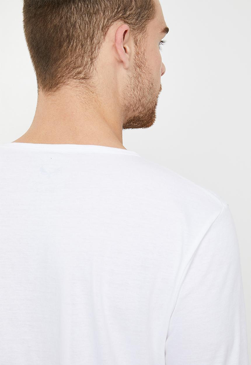 Brave Soul - Freddie lounge top - white