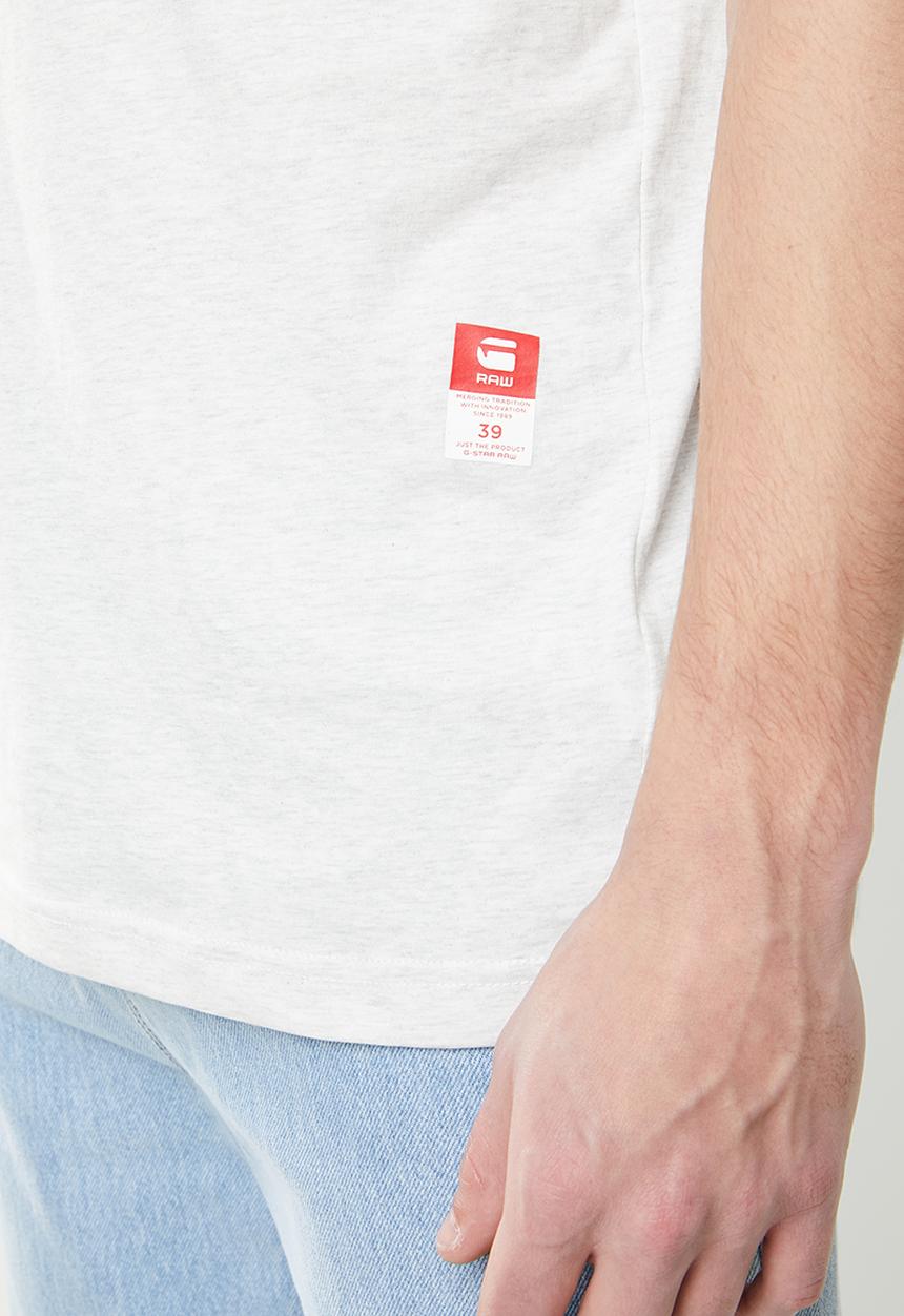 G-STAR - Ringer T-shirt - grey