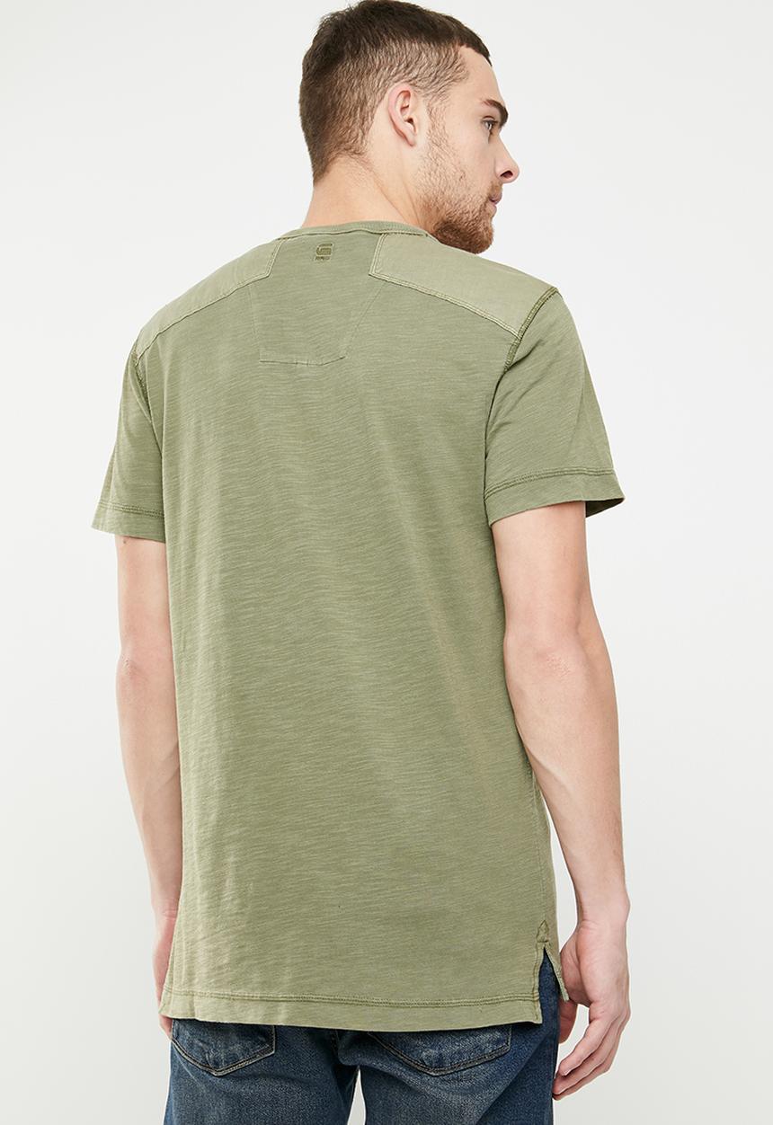 G-STAR - Arris pocket short sleeve T-shirt - green