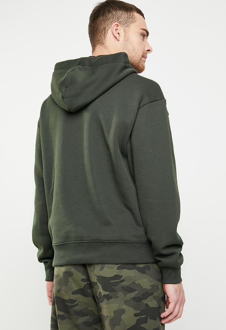 G-STAR - Togrul stor hooded long sleeve sweater - khaki