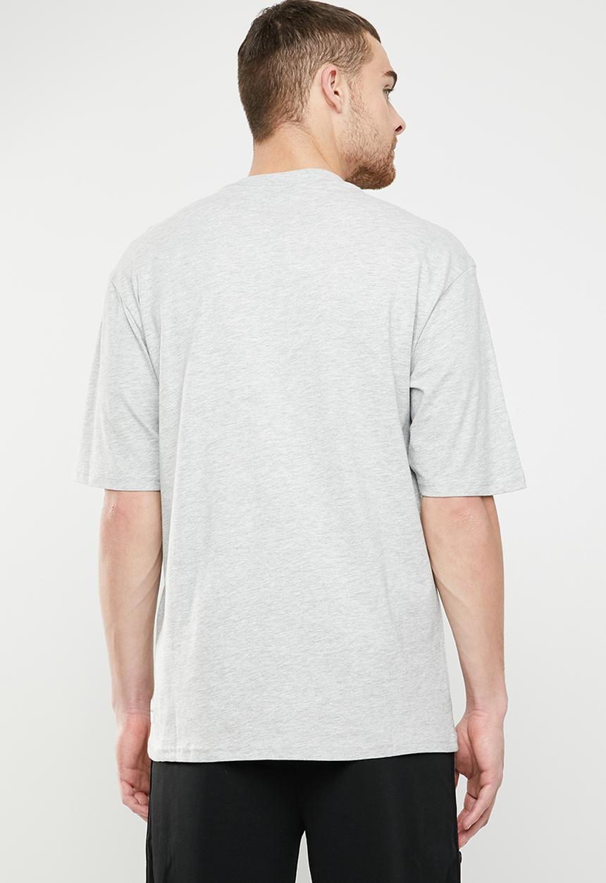 Only & Sons - Ladd short sleeve oversized tee - grey