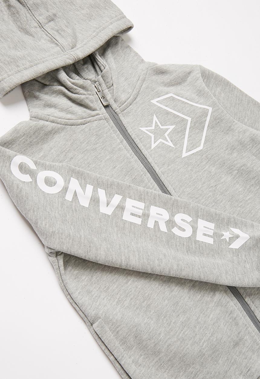 Converse - Converse outline star full zip - grey